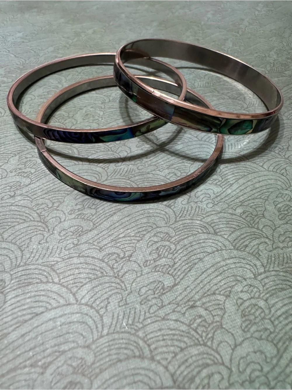 ABALONE BANGLE BRACELETS